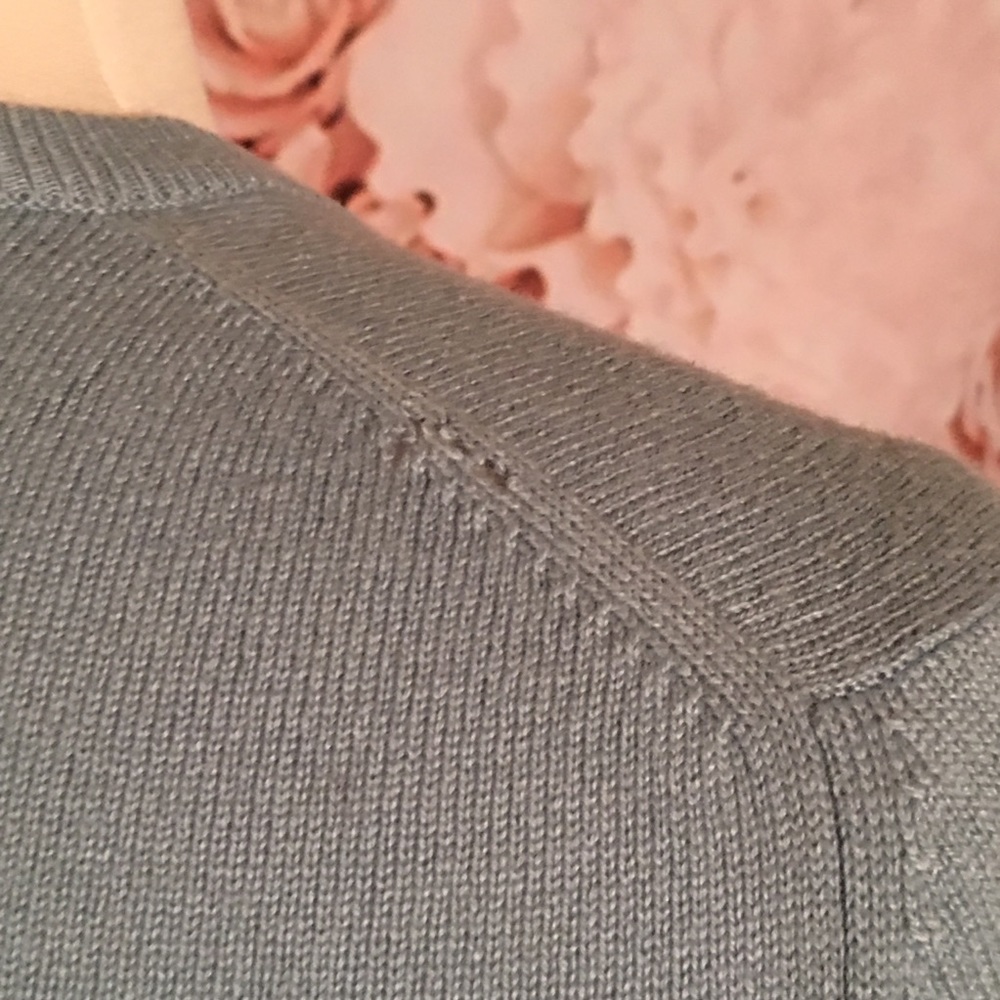 Neiman Marcus Cashmere Sweater, Blue, Vintage 🌸 - Picture 7 of 8